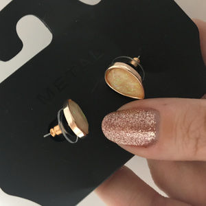 Apt. 9 Metal Rose Gold Tone Earrings
